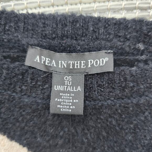 A Pea in the Pod Wool Poncho Womens Maternity OS Western Equestrian Boho New - Picture 3 of 6